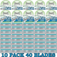 Load image into Gallery viewer, Wilkinson Sword Quattro Titanium Sensitive Refill Razor Blades 1 Pack/4 Pcs
